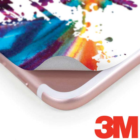 Chromatic Splatter White iPhone 8 Plus Skin